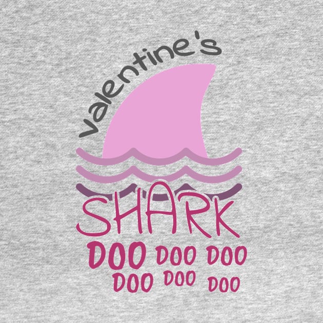 Valentine's Shark, Valentine, Shark Do Do, Kid's Valentine by NooHringShop